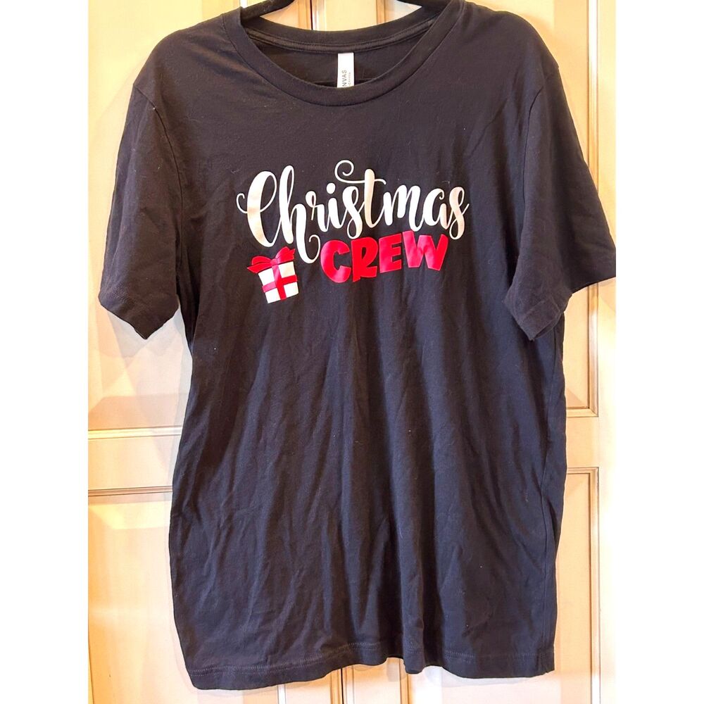 "Christmas Crew" T-Shirt - Size Large